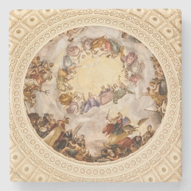 Apotheosis of Washington Steinuntersetzer (Vorderseite)