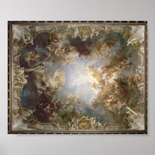 Apothèse d'Hercuele Château de Versailles Poster (Vorne)