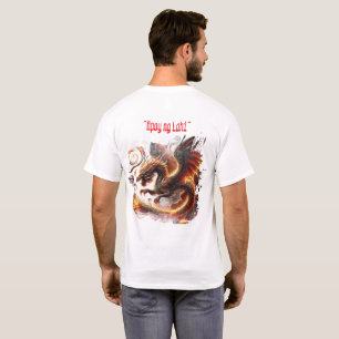 Apoy ng Lahi Feuriger Filipino-Drache T-Shirt