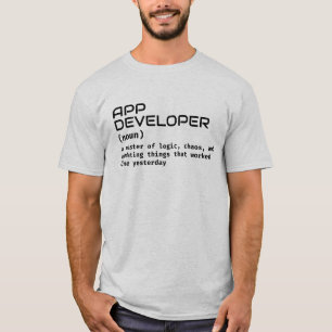 App Developer Mens T - Shirt - Funny Definition