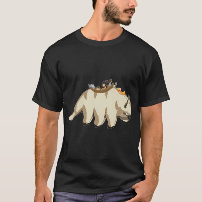 Appa (Avatar - Der Herr der Elemente) Aktiv T-Shirt (Vorderseite)