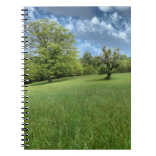 Appalachen-Grün-Notebook Notizblock