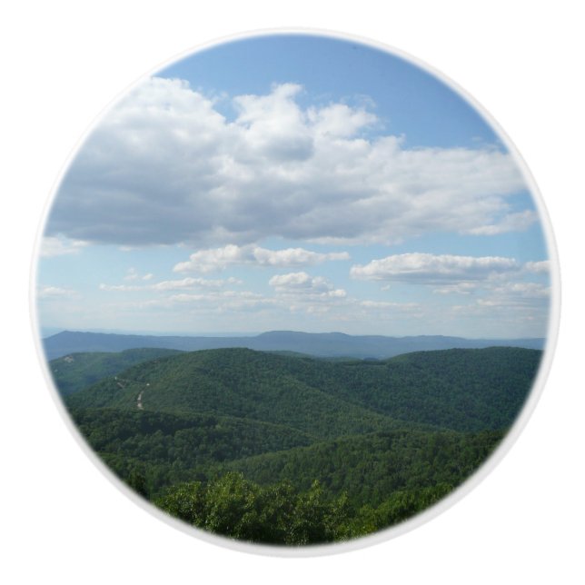 Appalachen I Shenandoah Keramikknauf (Vorderseite)