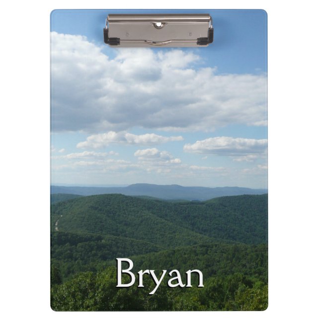 Appalachen I Shenandoah Klemmbrett (Vorderseite)