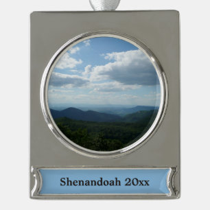 Appalachen II Shenandoah Banner-Ornament Silber