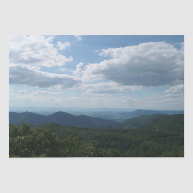 Appalachen II Shenandoah Seidenpapier (Vorderseite)