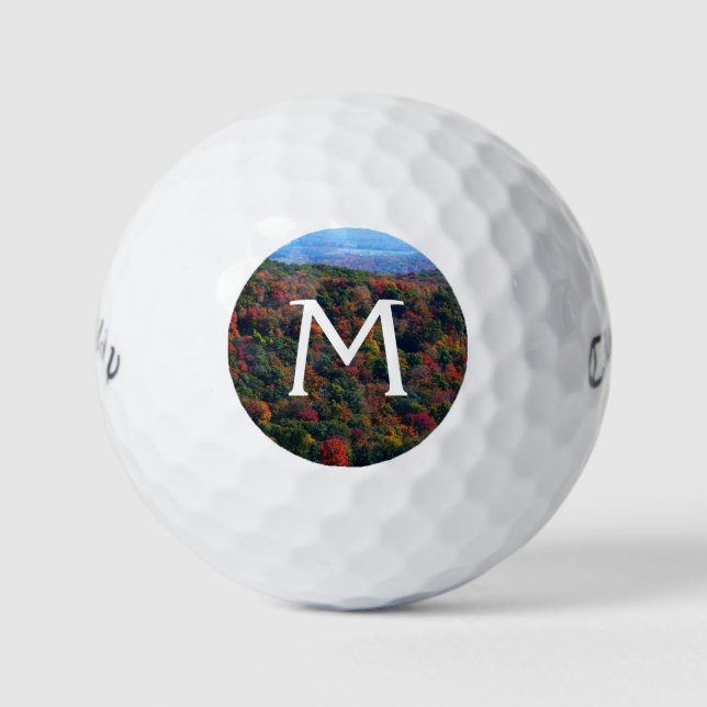 Appalachen im Herbst Golfball (Vorderseite)