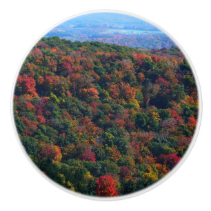 Appalachen im Herbst Keramikknauf