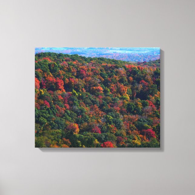 Appalachen im Herbst Leinwanddruck (Vorderseite)