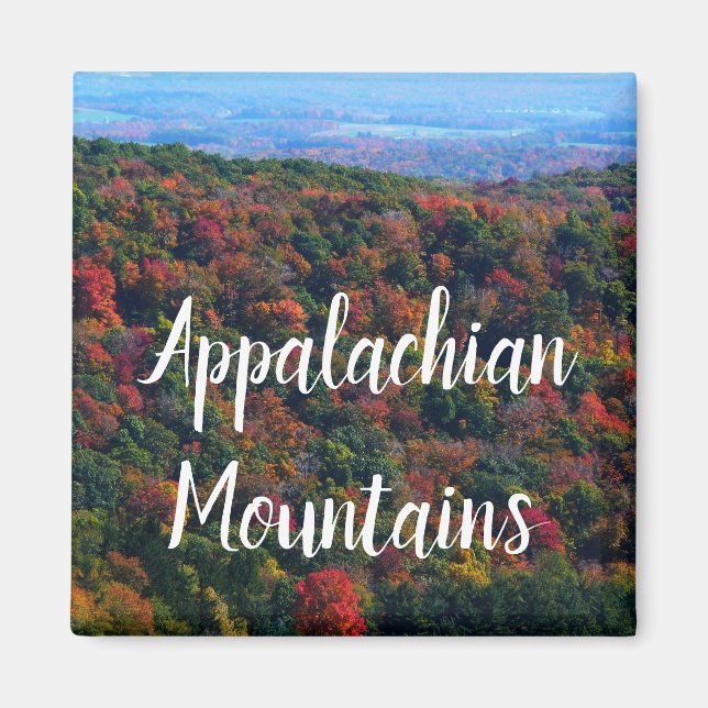 Appalachen im Herbst Magnet (Vorne)