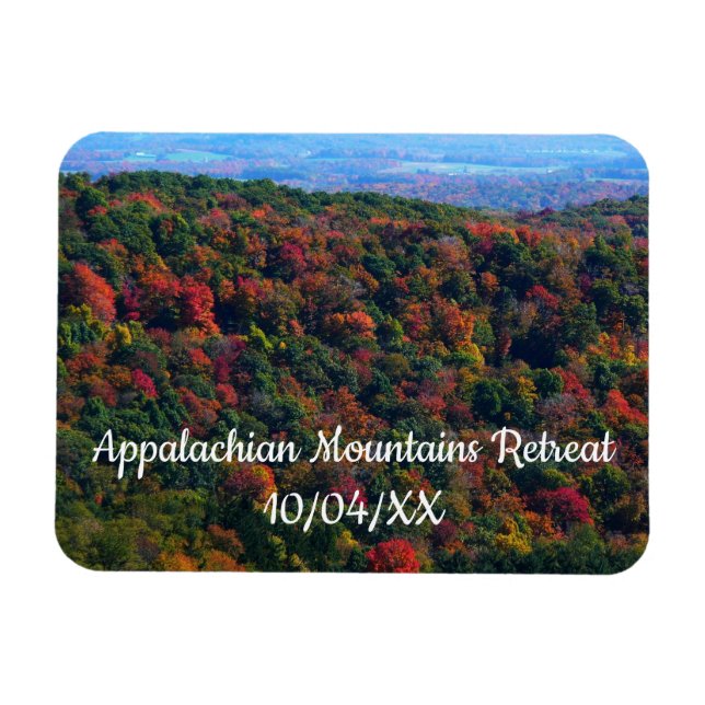 Appalachen im Herbst Magnet (Horizontal)