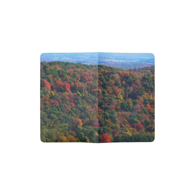 Appalachen im Herbst Moleskine Taschennotizbuch (Geöffnet)