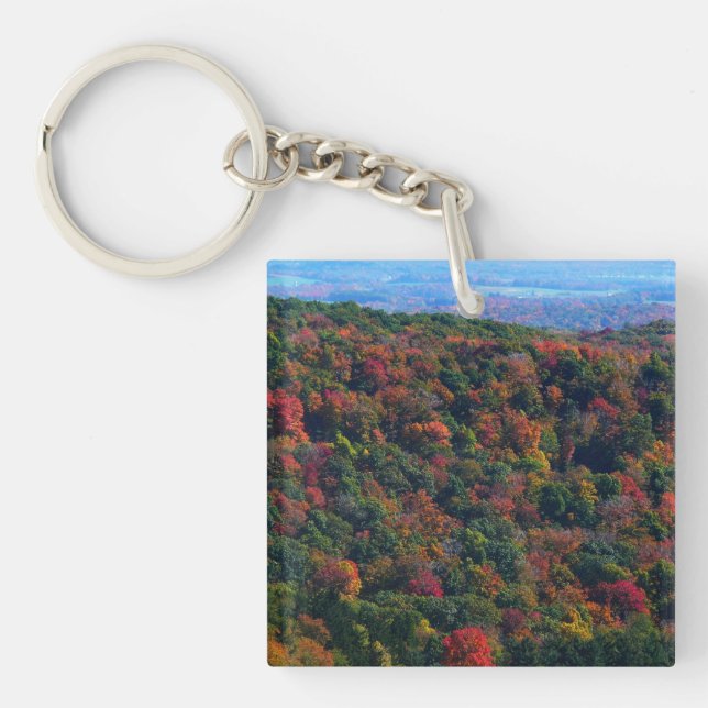 Appalachen im Herbst Schlüsselanhänger (Vorderseite)