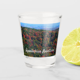 Appalachen im Herbst Schnapsglas