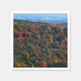 Appalachen im Herbst Serviette