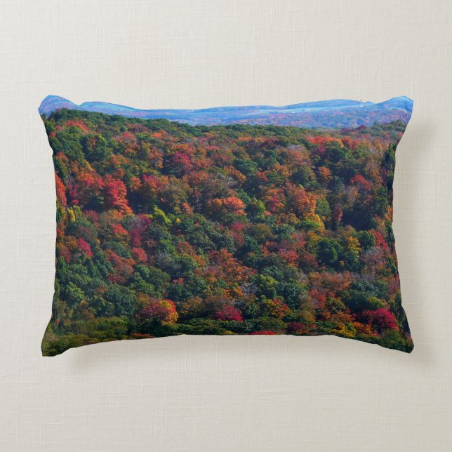 Appalachen im Herbst Zierkissen (Vorderseite)