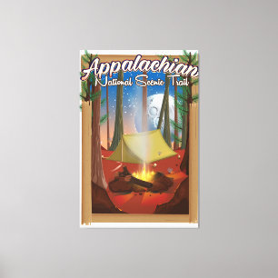 Appalachen-Nationaler Landschaftlicher Weg Leinwanddruck