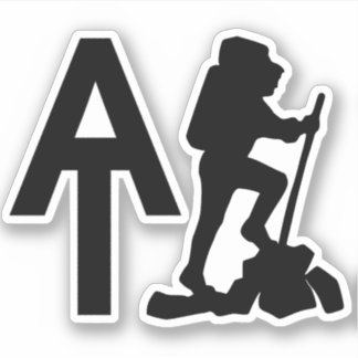 Appalachen-Pfad - AT - Raketenstartenwanderung Aufkleber