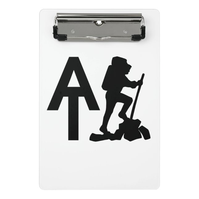 Appalachen-Pfad - AT - Raketenstartenwanderung Mini Klemmbrett (Vorderseite)