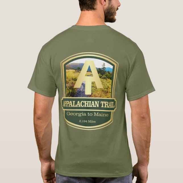 Appalachen-Pfad (B1) T-Shirt (Rückseite)