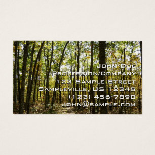 Appalachen-Pfad im Oktober in Shenandoah