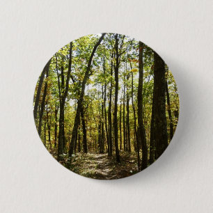 Appalachen-Pfad im Oktober in Shenandoah Button
