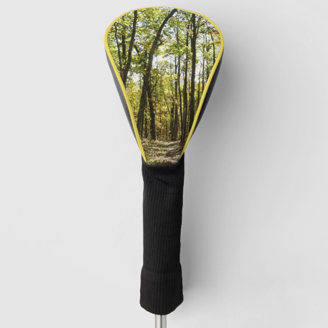 Appalachen-Pfad im Oktober in Shenandoah Golf Headcover (Vorderseite)