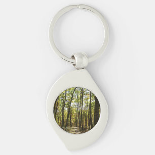 Appalachen-Pfad im Oktober in Shenandoah Schlüsselanhänger