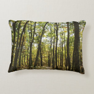 Appalachen-Pfad im Oktober in Shenandoah Zierkissen