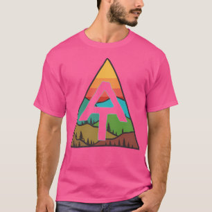 Appalachen Vintage Berge mit Sonnenuntergang Ar T-Shirt