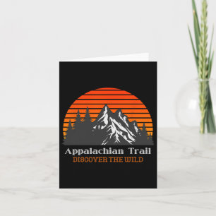Appalachen Vintager Weg Wandern Karte