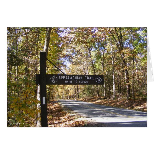 Appalachen Wegweiser Pennsylvania Fall (Vorderseite (Horizontal))