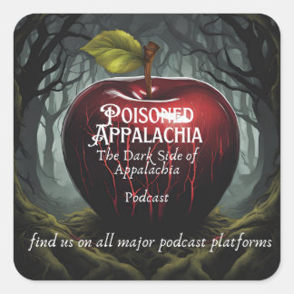 Appalachia-Aufkleber Quadratischer Aufkleber
