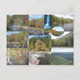 Appalachia Collage Postkarte