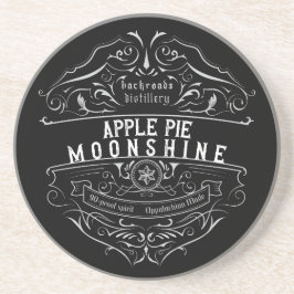 Appalachia Moonshine-Etikett Getränkeuntersetzer