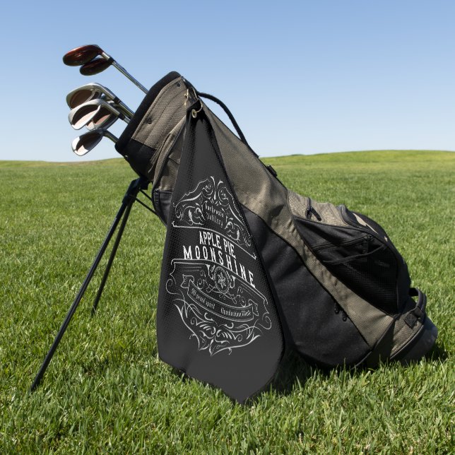 Appalachia Moonshine-Etikett Golfhandtuch (Gras)