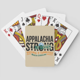 Appalachia Stark Gebirge Außenbereich Wandern NC Spielkarten