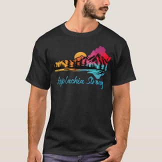Appalachia Starke Nc Berge Sonnenuntergang Natur T-Shirt