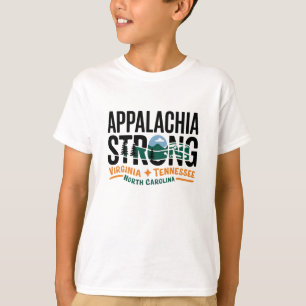 Appalachia Strong Mountain Outdoors Wandern NC  T-Shirt