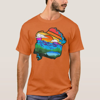 Appalachia Virginia Franklin Landkreis Natur & Out T-Shirt
