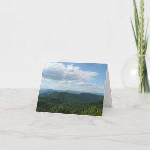Appalachian Mountains I Shenandoah Karte