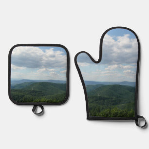 Appalachian Mountains I Shenandoah Ofenhandschuh & Topflappen-Set