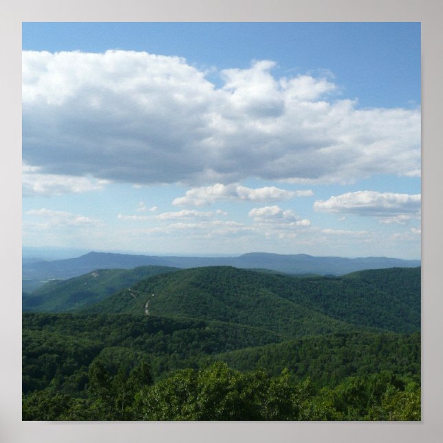 Appalachian Mountains I Shenandoah Poster (Vorne)