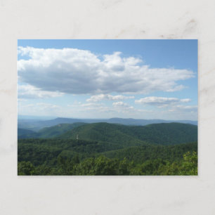 Appalachian Mountains I Shenandoah Postkarte
