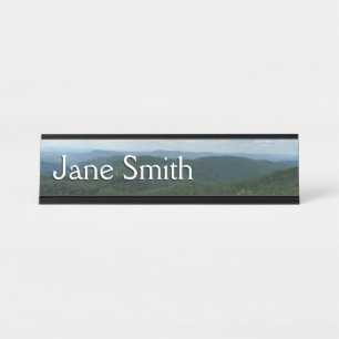 Appalachian Mountains I Shenandoah Schreibtischnamensplakette