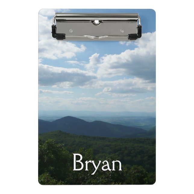 Appalachian Mountains II Shenandoah Mini Klemmbrett (Vorderseite)