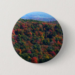 Appalachian Mountains im Herbst Button