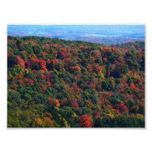 Appalachian Mountains im Herbst Fotodruck