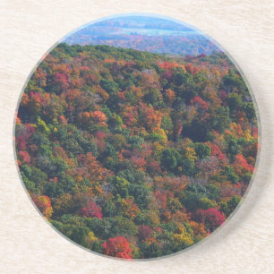 Appalachian Mountains im Herbst Getränkeuntersetzer