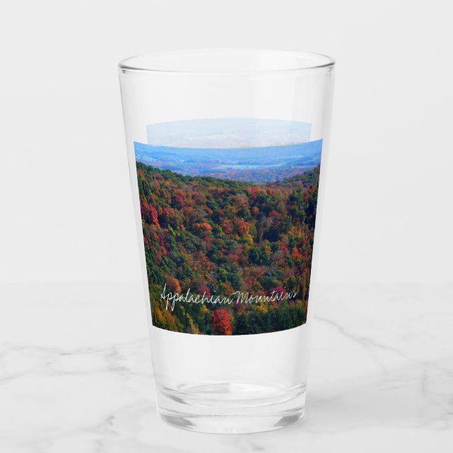 Appalachian Mountains im Herbst Glas (Vorderseite)